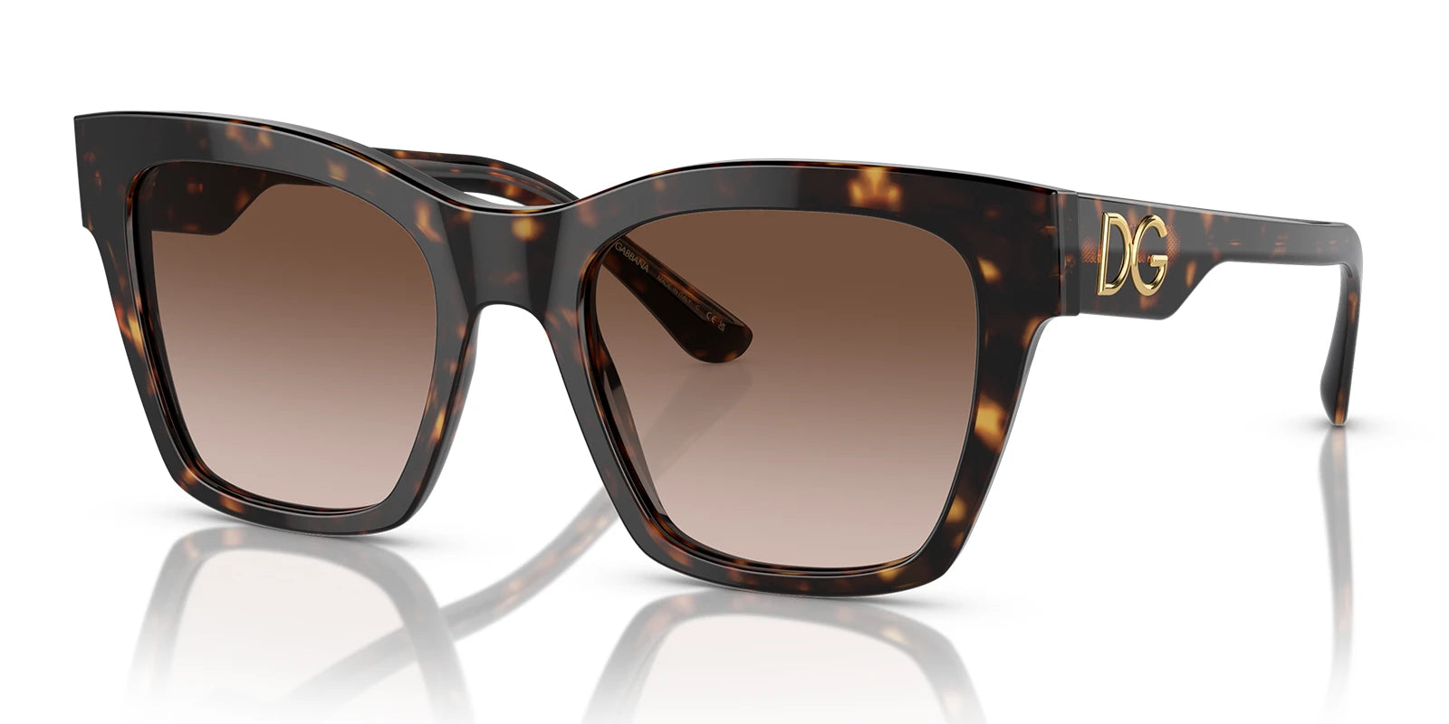 Dolce & Gabbana DG4384-Tortoise / Brown Gradient