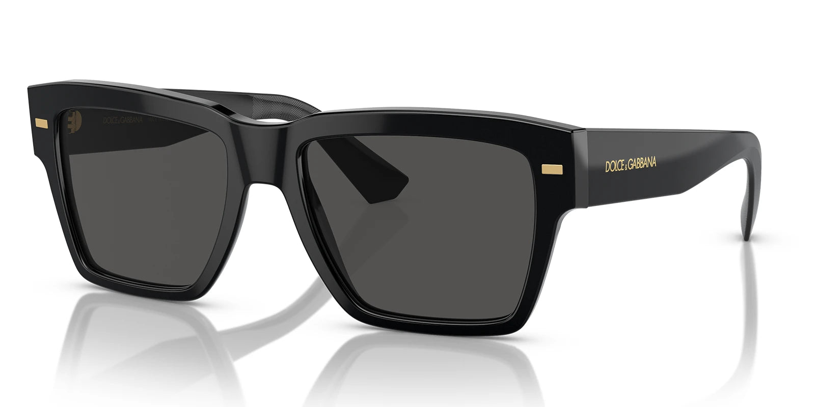 Dolce & Gabbana DG4431-Black With Grey Lenses
