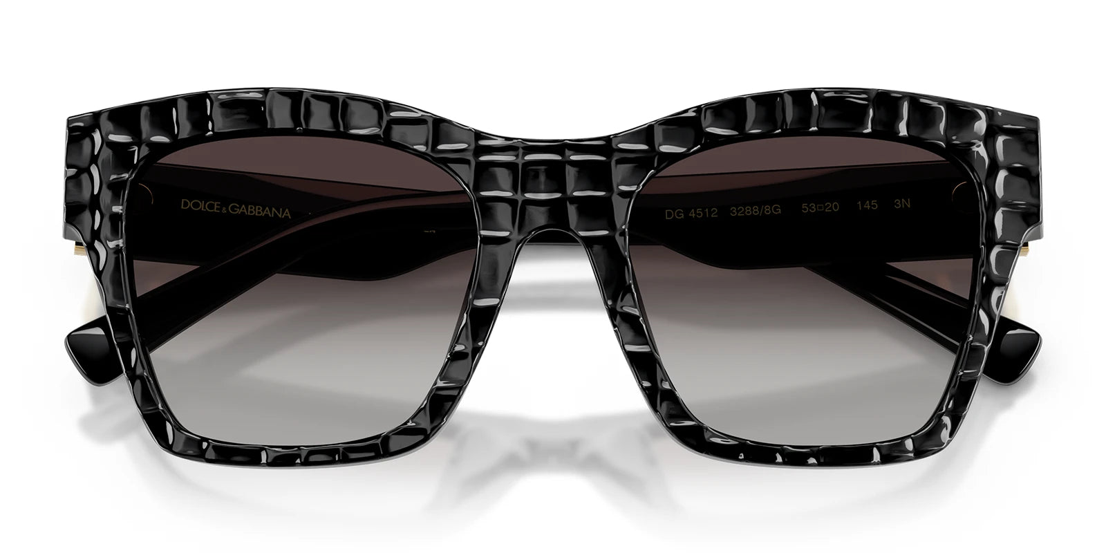 Dolce & Gabbana DG4512-Black With Grey Gradient