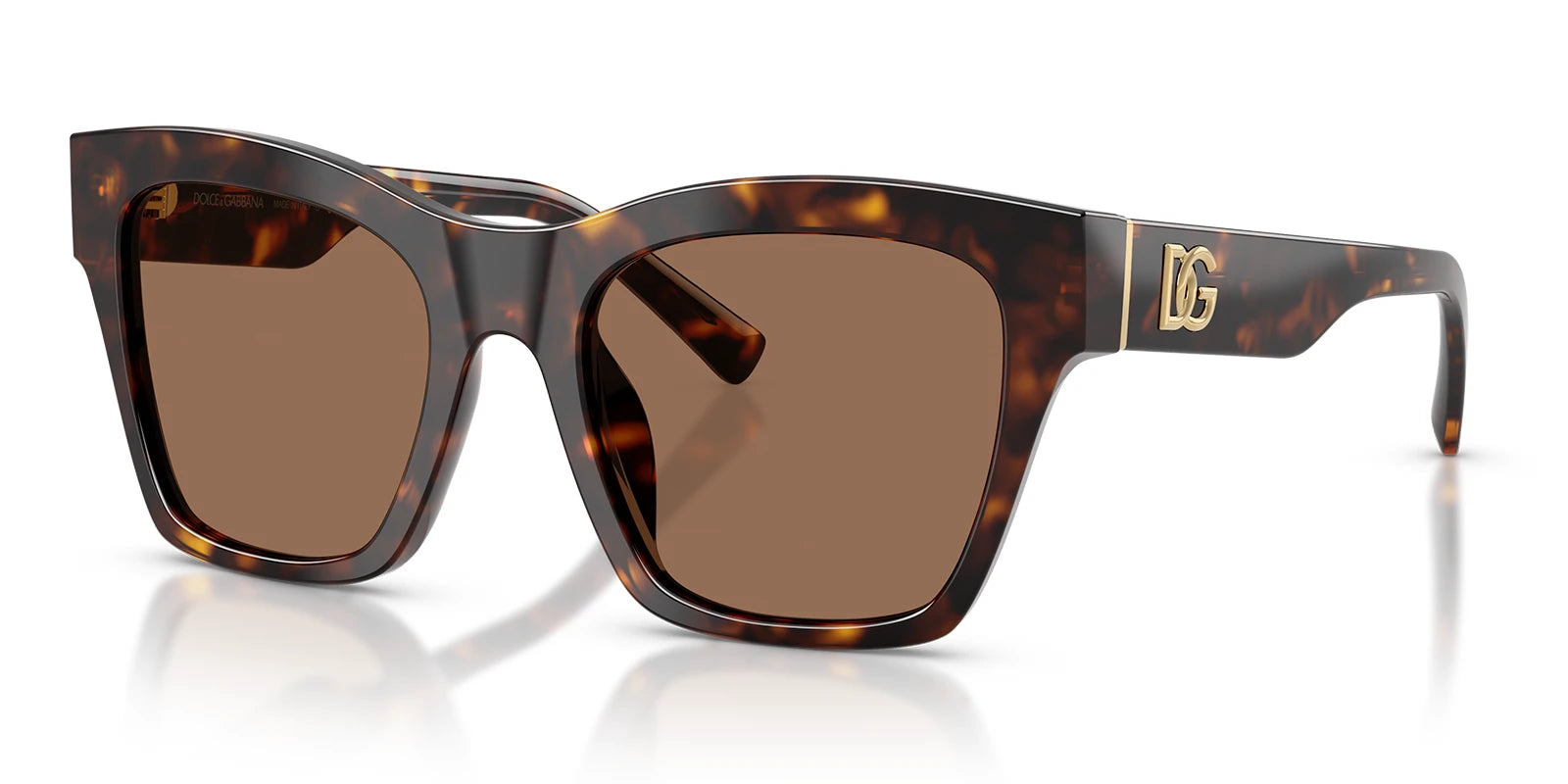Dolce & Gabbana DG4512-Tortoise With Brown Lenses