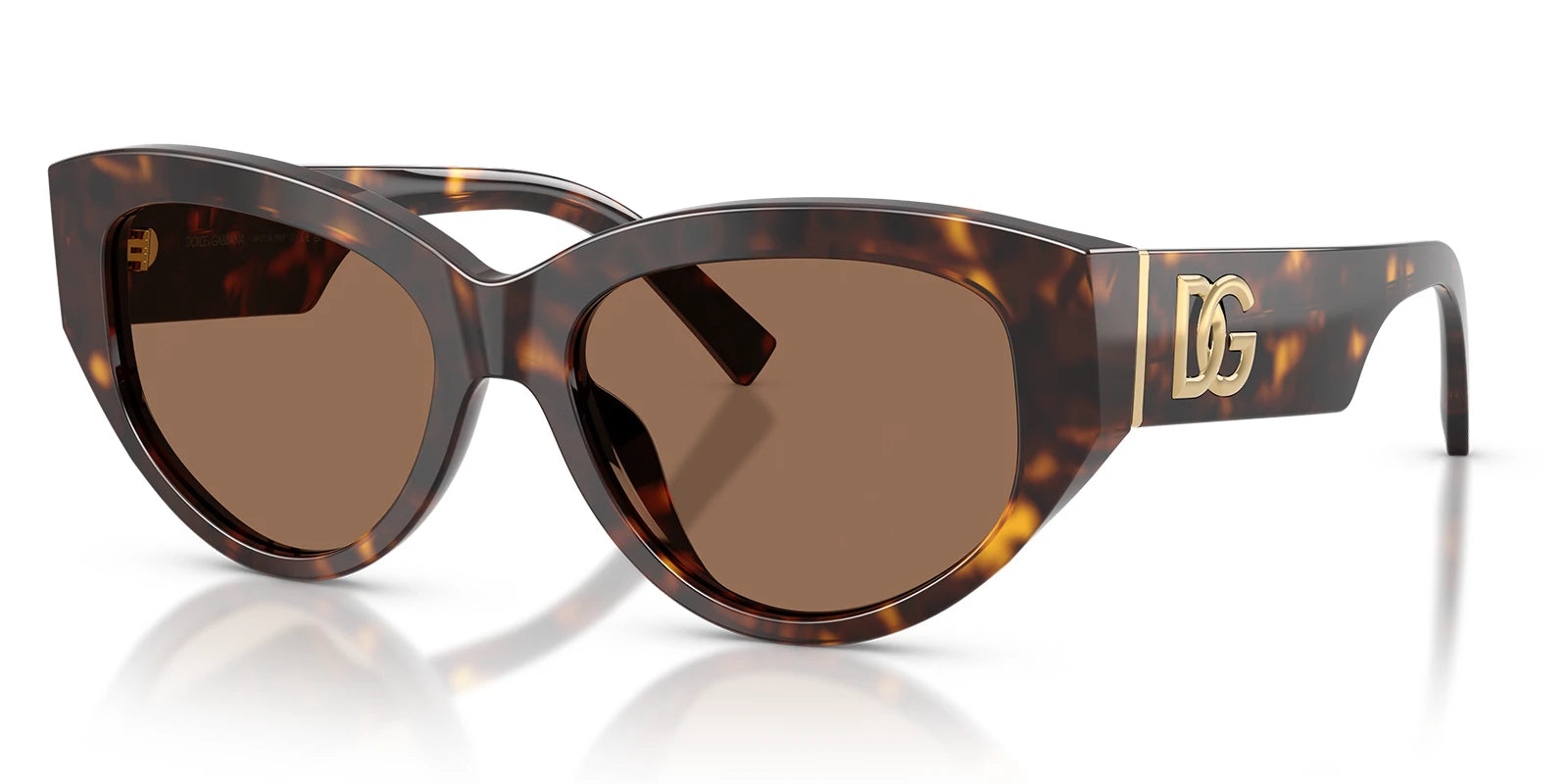 Dolce & Gabbana DG4514-Tortoise With Brown Lenses