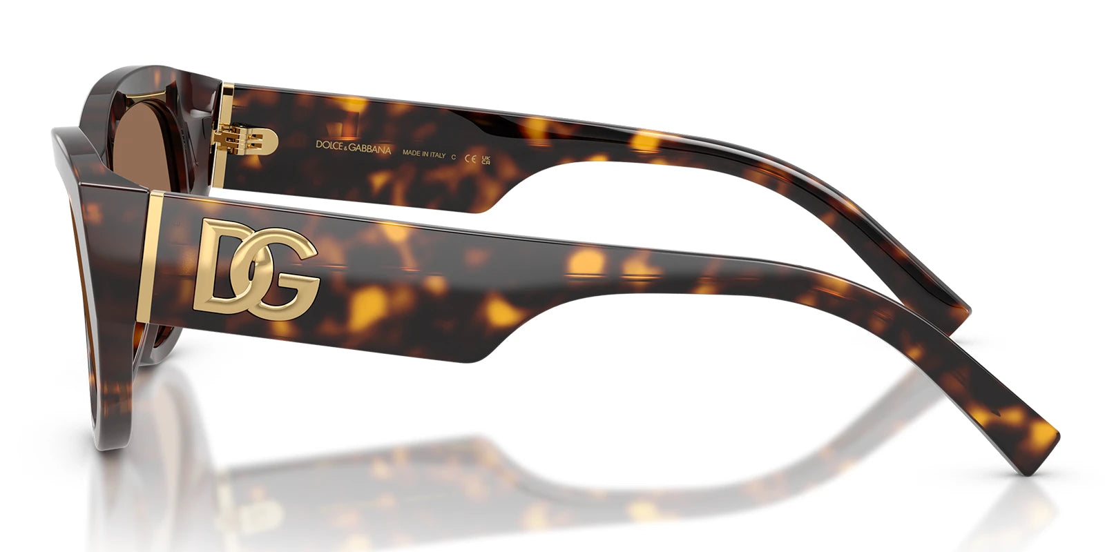 Dolce & Gabbana DG4514-Tortoise With Brown Lenses