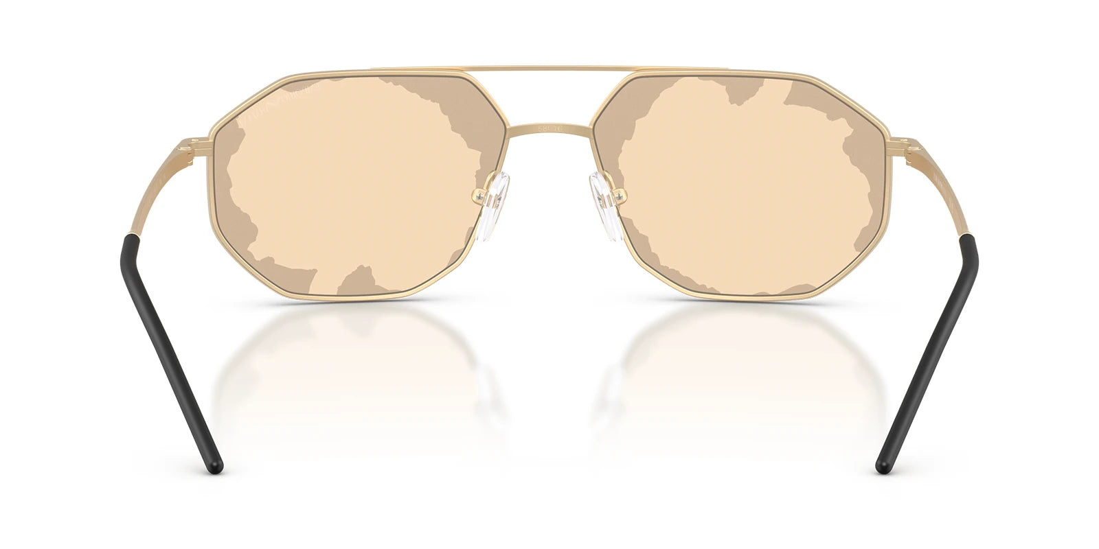 Emporio Armani EA2147-Pale Gold / Brown Gradient