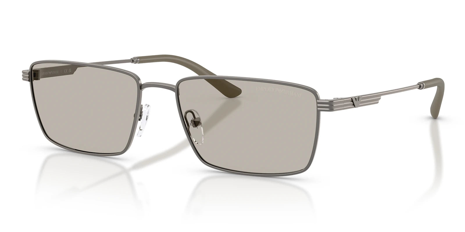 Emporio Armani EA2169-Matte Grey / Light Brown