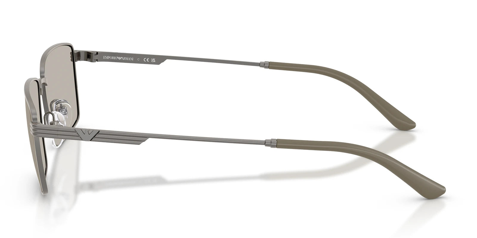 Emporio Armani EA2169-Matte Grey / Light Brown