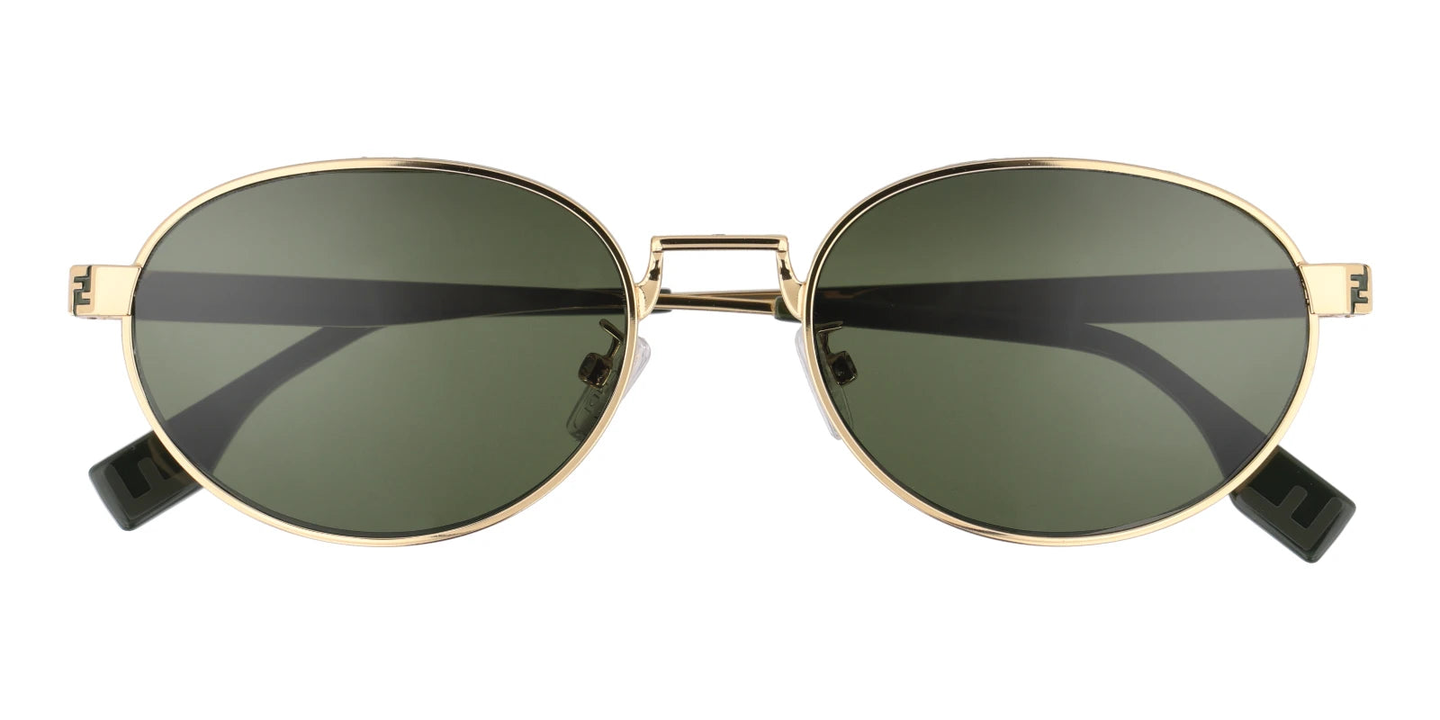 Fendi FE4018-Gold With Green Lenses