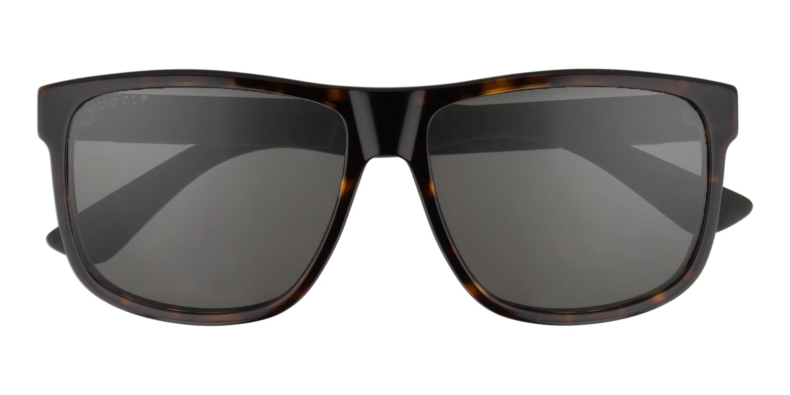 Gucci GG0010- Tortoise / Grey Polarized