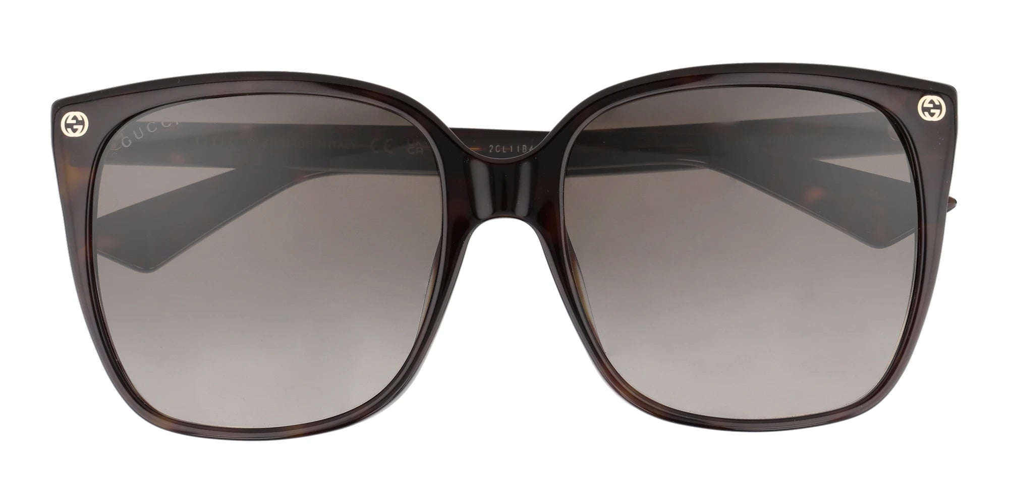Gucci GG0022-Tortoise With Brown Lenses