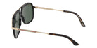 Gucci GG0200-Black With Green Lenses