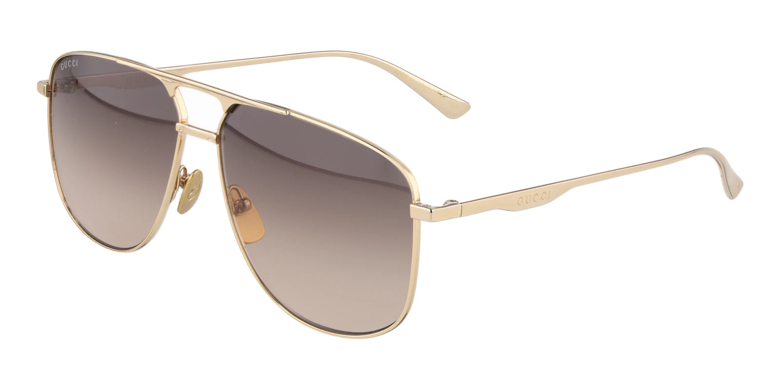 Gucci GG0336-Gold With Grey Lenses