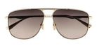Gucci GG0336-Gold With Grey Lenses