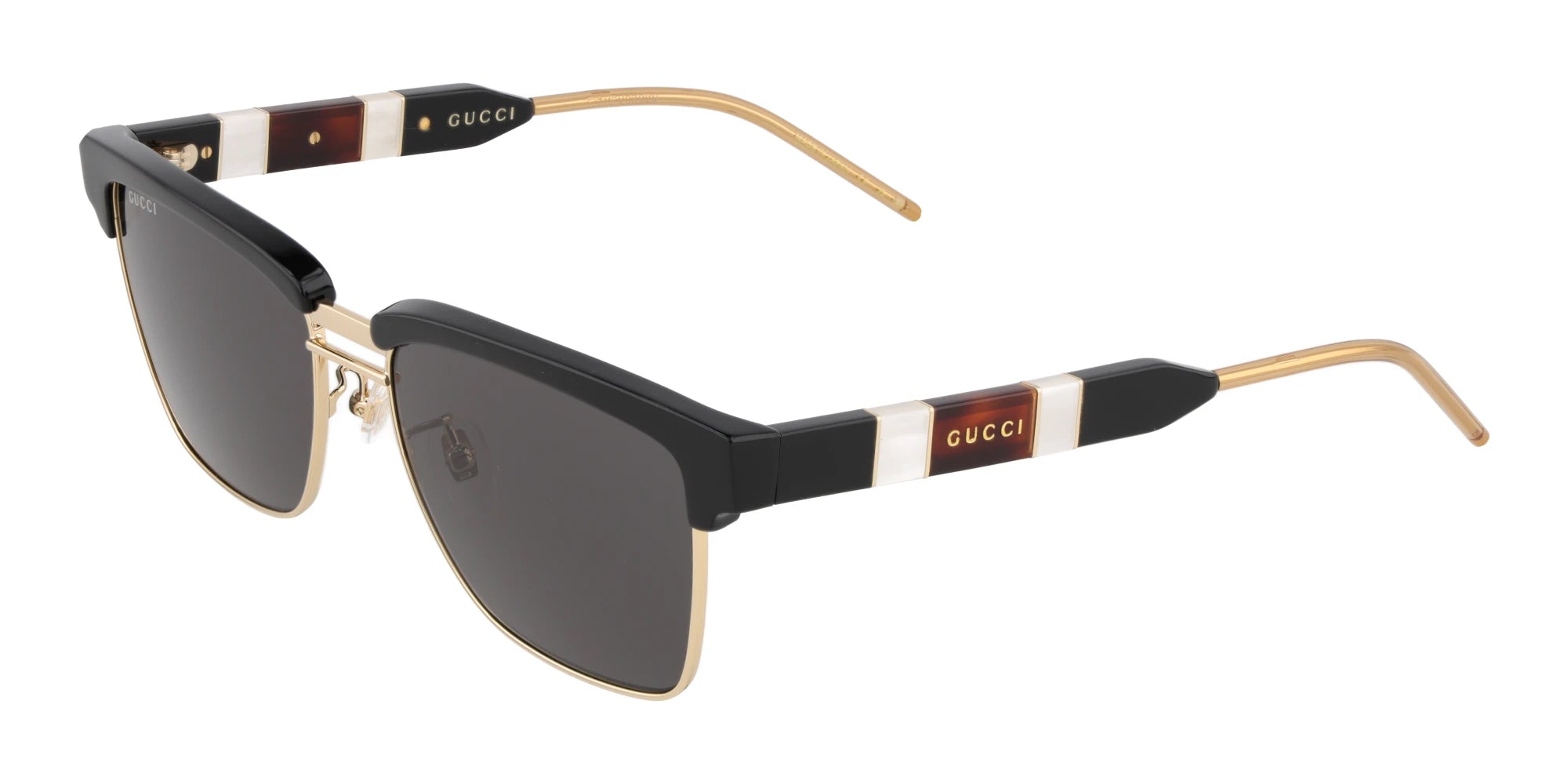Gucci GG0603-Black With Grey Lenses