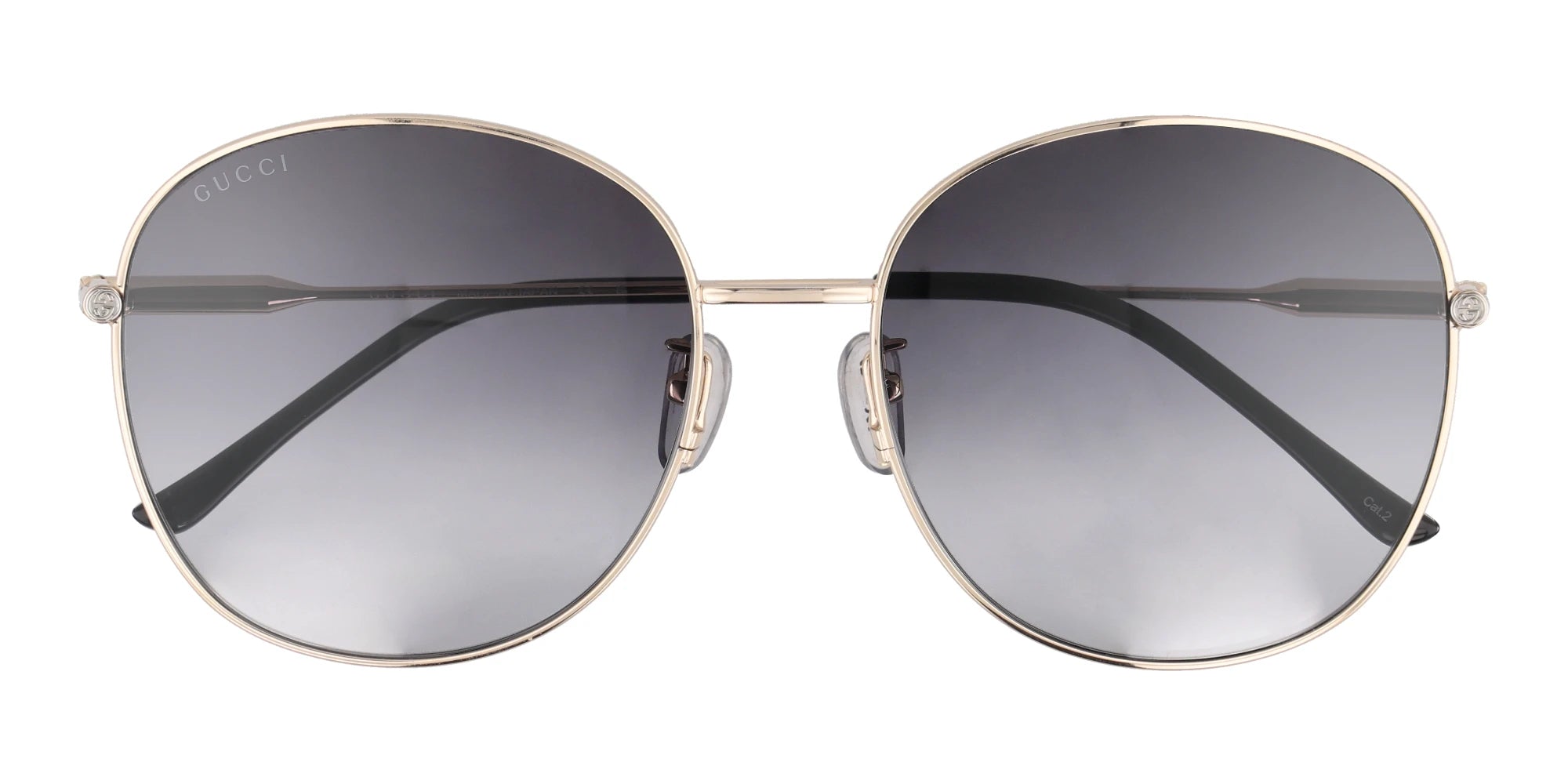 Gucci GG1416-Gold With Grey Lenses 