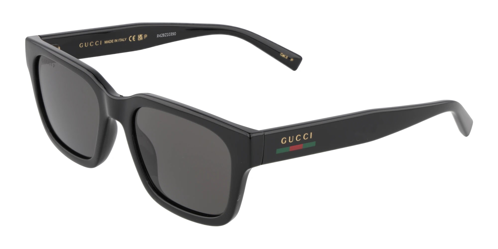 Gucci GG1587-Black With Grey Lenses 