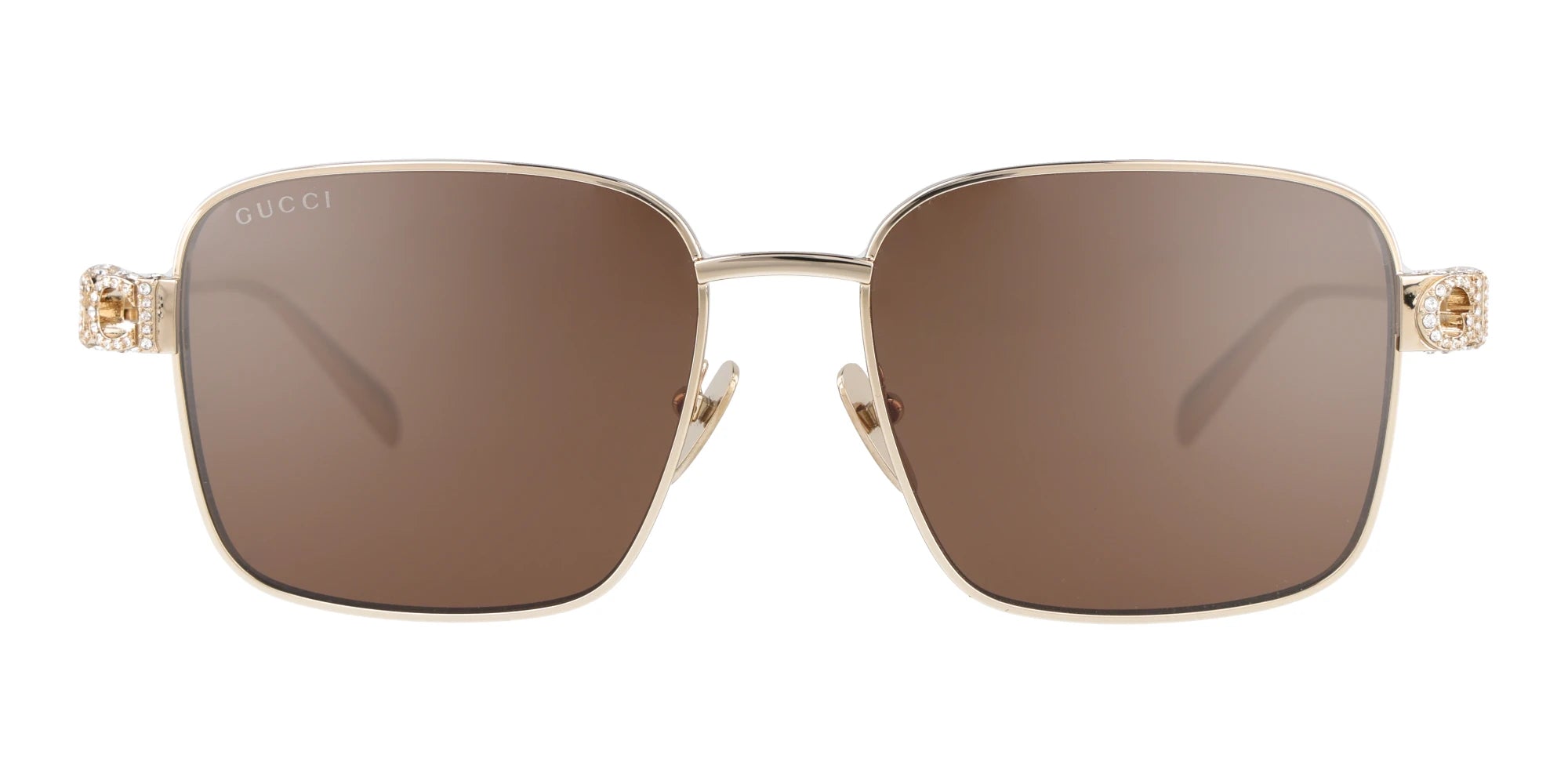 Gucci GG1937-Gold With Brown Lenses