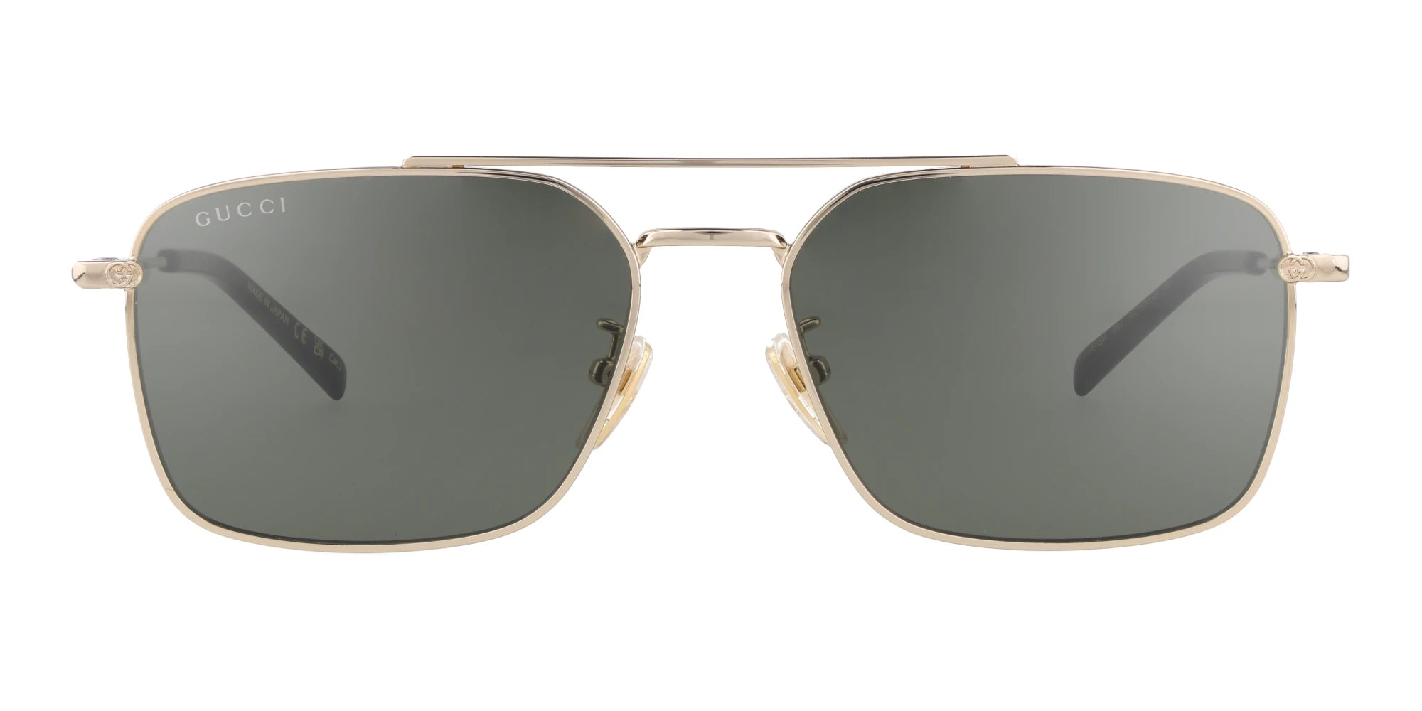 Gucci GG1957-Gold With Green Lenses