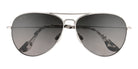 Maui Jim MJ264 MAVERICKS-Silver / Grey gradient 