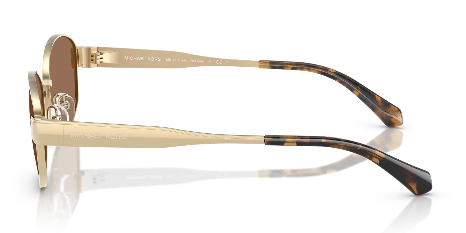 Michael Kors MK1161-Gold With Brown Lenses