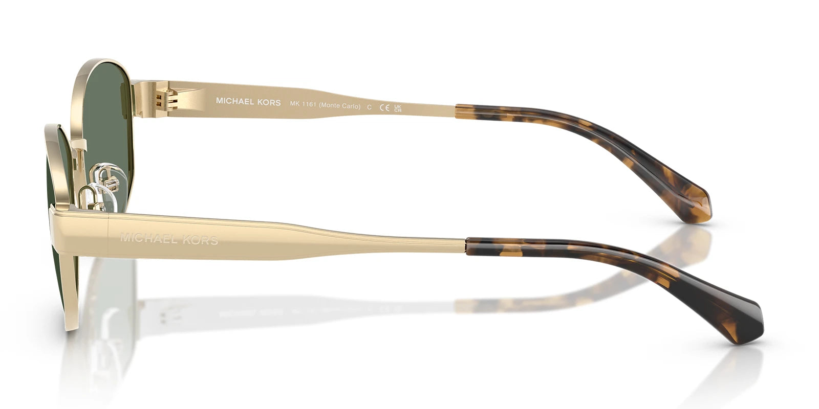 Michael Kors MK1161-Gold With Green Lenses