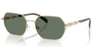 Michael Kors MK1165-Gold With Green Lenses