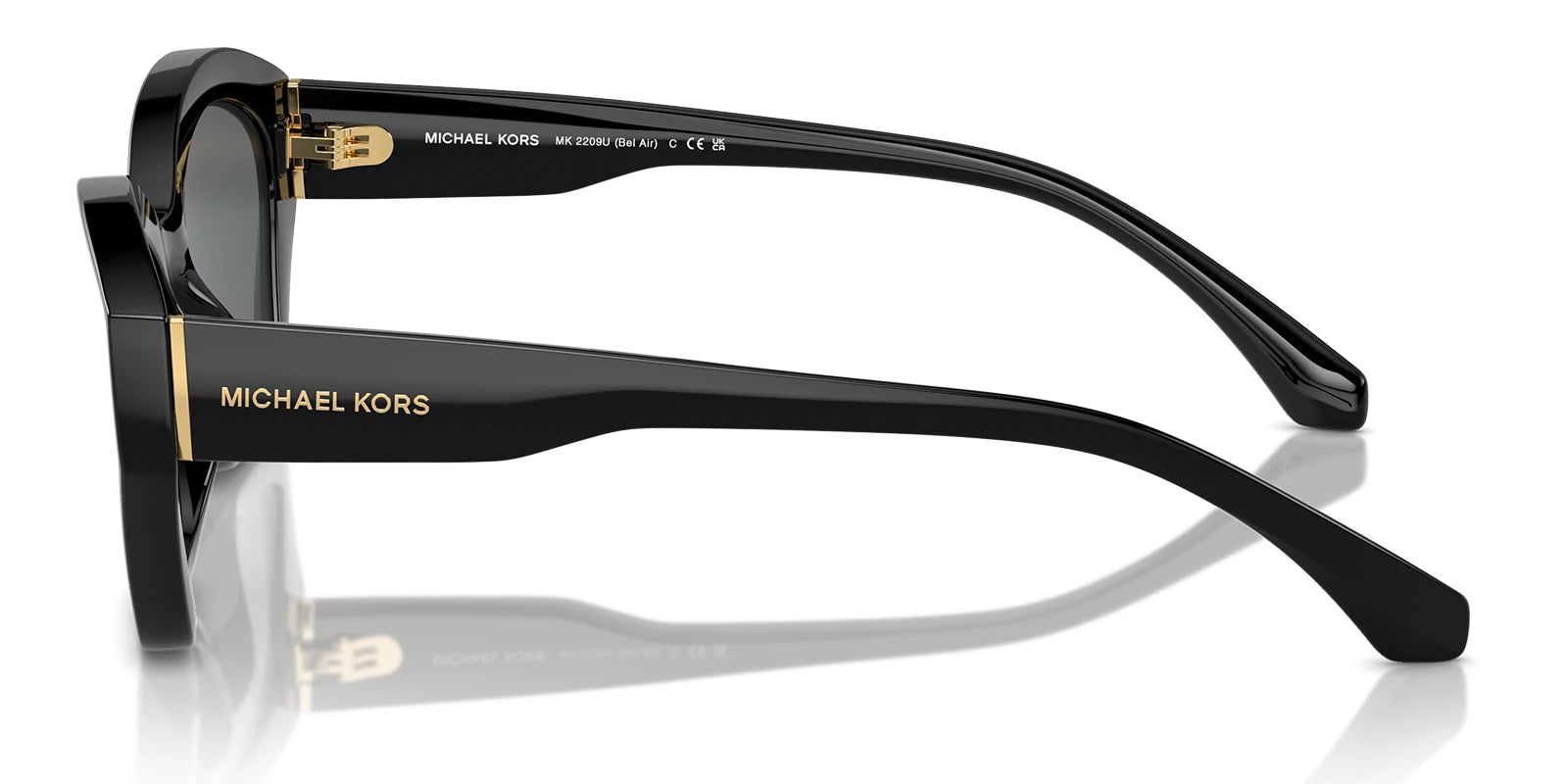 Michael Kors MK2209-Black With Grey Lenses
