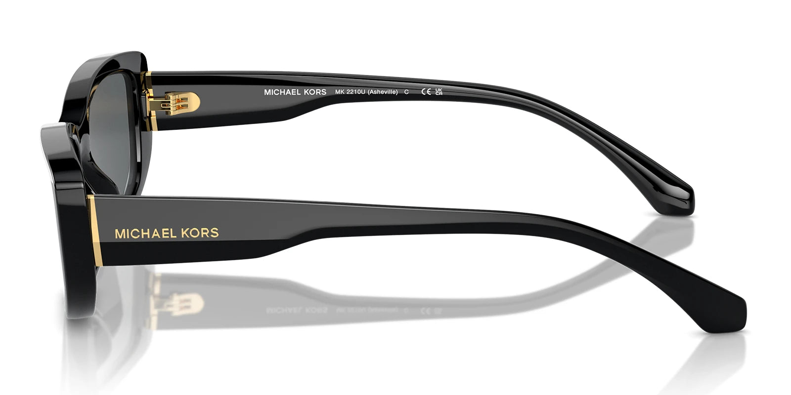 Michael Kors MK2210-Black With Grey Lenses