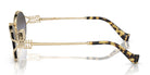 Miu Miu MU52Y-Gold / Grey Gradient