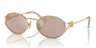 Miu Miu MU52Y-Gold With Brown Lenses