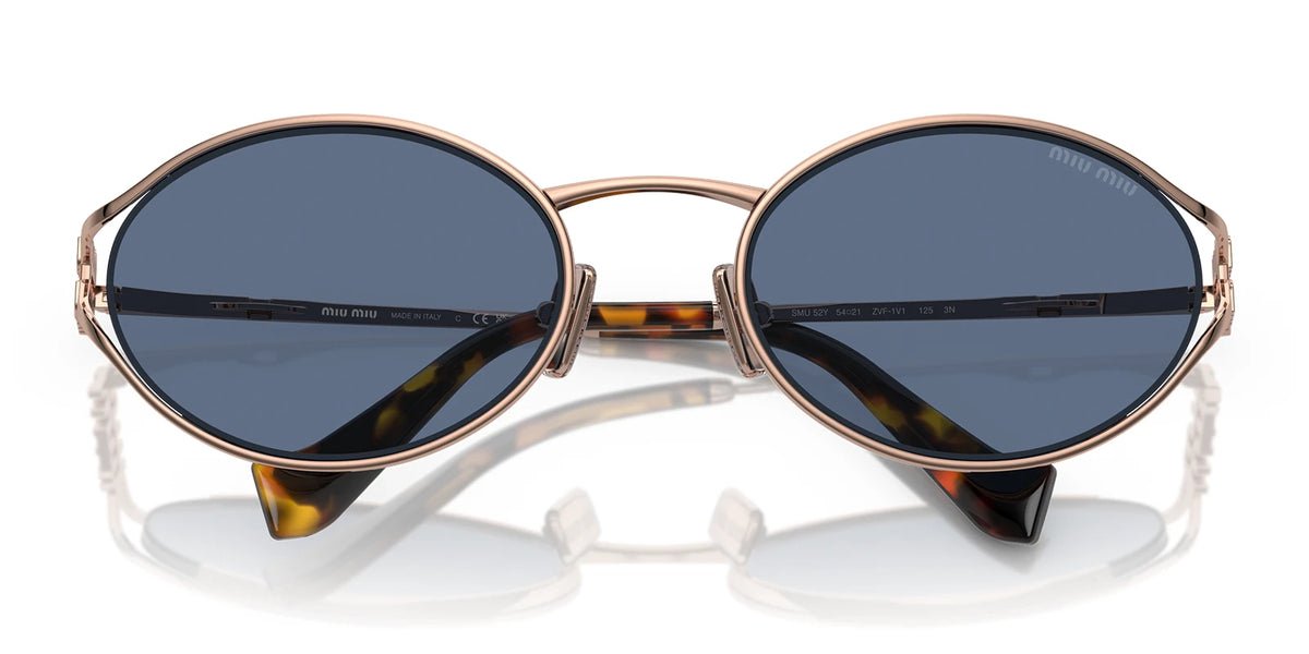 Miu Miu MU52Y-Rose Gold / Blue