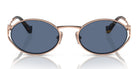 Miu Miu MU52Y-Rose Gold / Blue