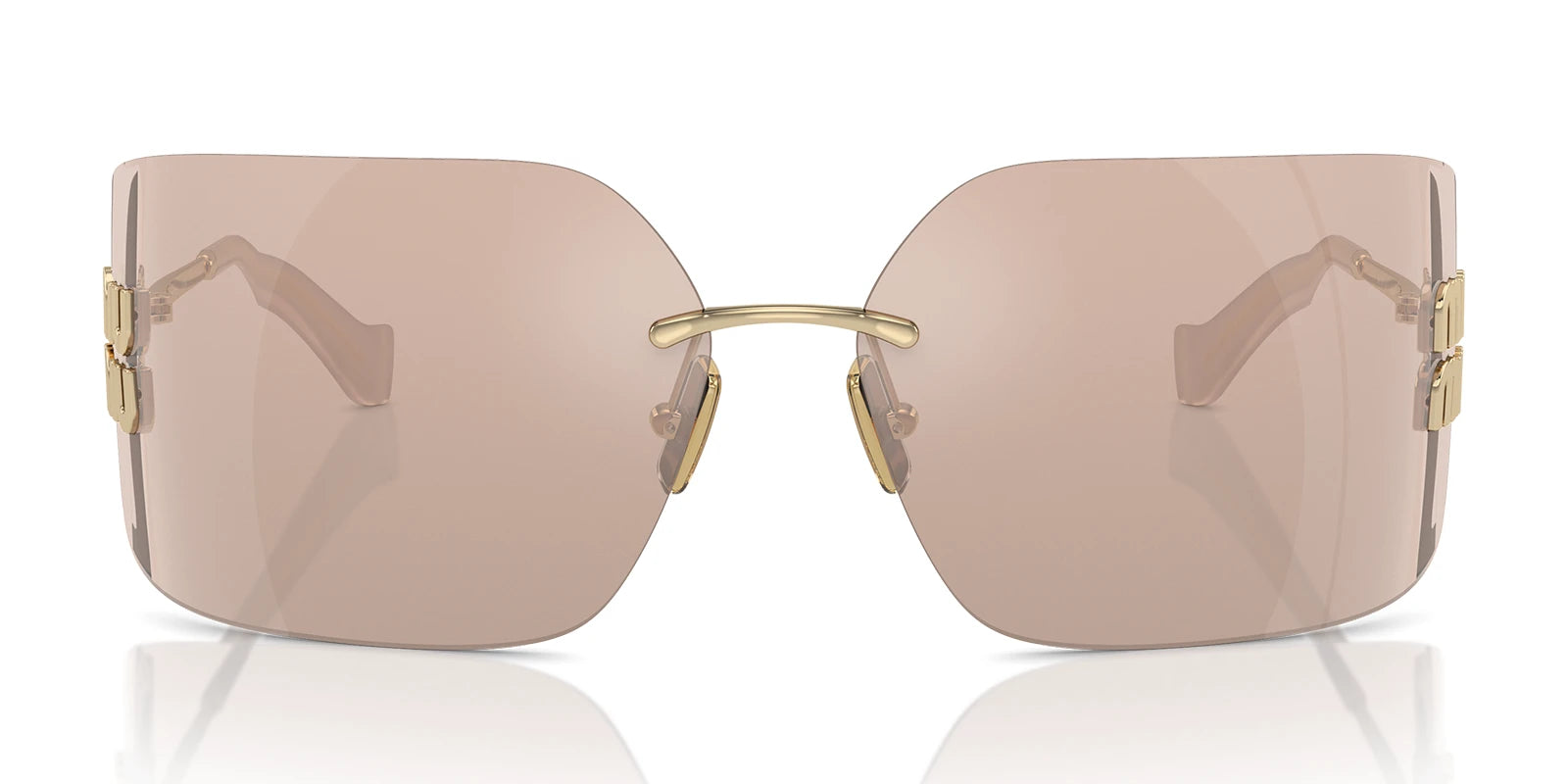 Miu Miu MU54Y-Pale Gold / Violet