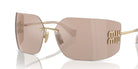Miu Miu MU54Y-Pale Gold / Violet