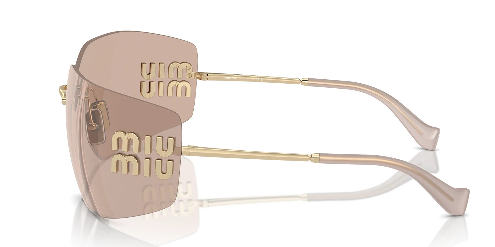 Miu Miu MU54Y-Pale Gold / Violet