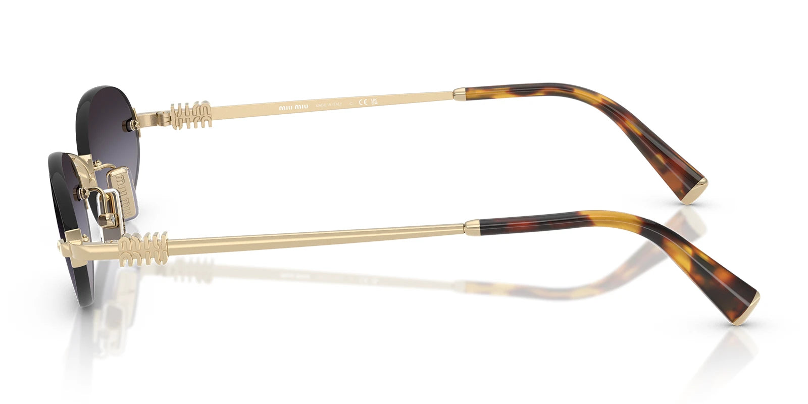 Miu Miu MUA54-Arista Gold / Grey Gradient
