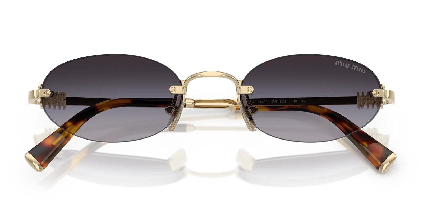 Miu Miu MUA54-Arista Gold / Grey Gradient