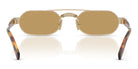 Miu Miu MUB52-Gold With Brown Lenses