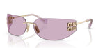 Miu Miu MU A51S-Gold / Gradient Violet