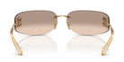 Miu Miu MU A51S-Gold With Brown Lenses