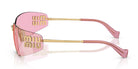 Miu Miu MU A51S-Pale Gold / Light Pink