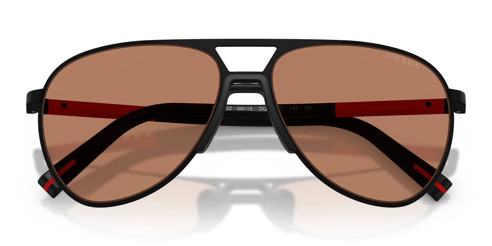 PRADA LINEA ROSSA PS53ZS-Black / Brown