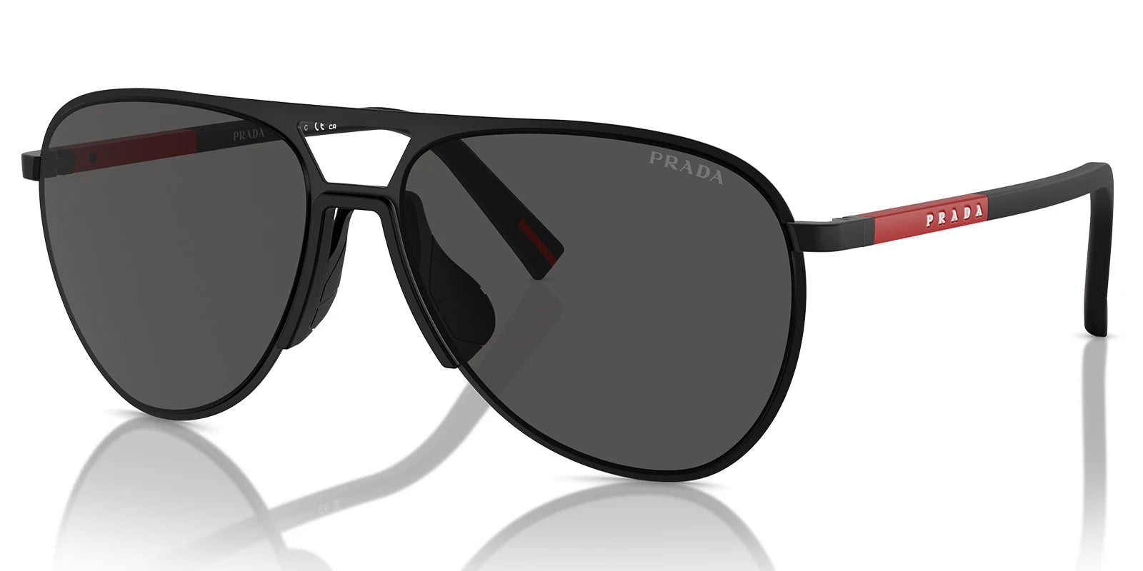 PRADA LINEA ROSSA PS53ZS-Matte Black / Grey