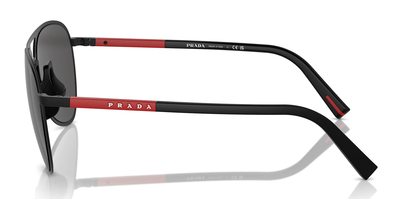 PRADA LINEA ROSSA PS53ZS-Matte Black / Grey