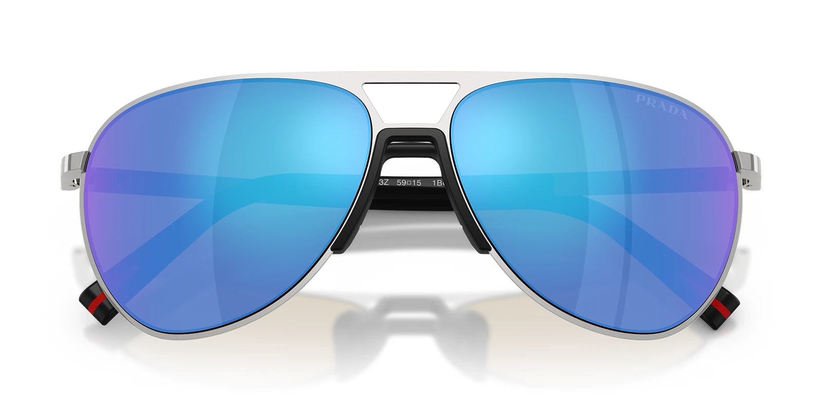 PRADA LINEA ROSSA PS53ZS-Silver / Light Blue