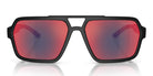 PRADA LINEA ROSSA PSA06S-Black / Mirror Blue Red