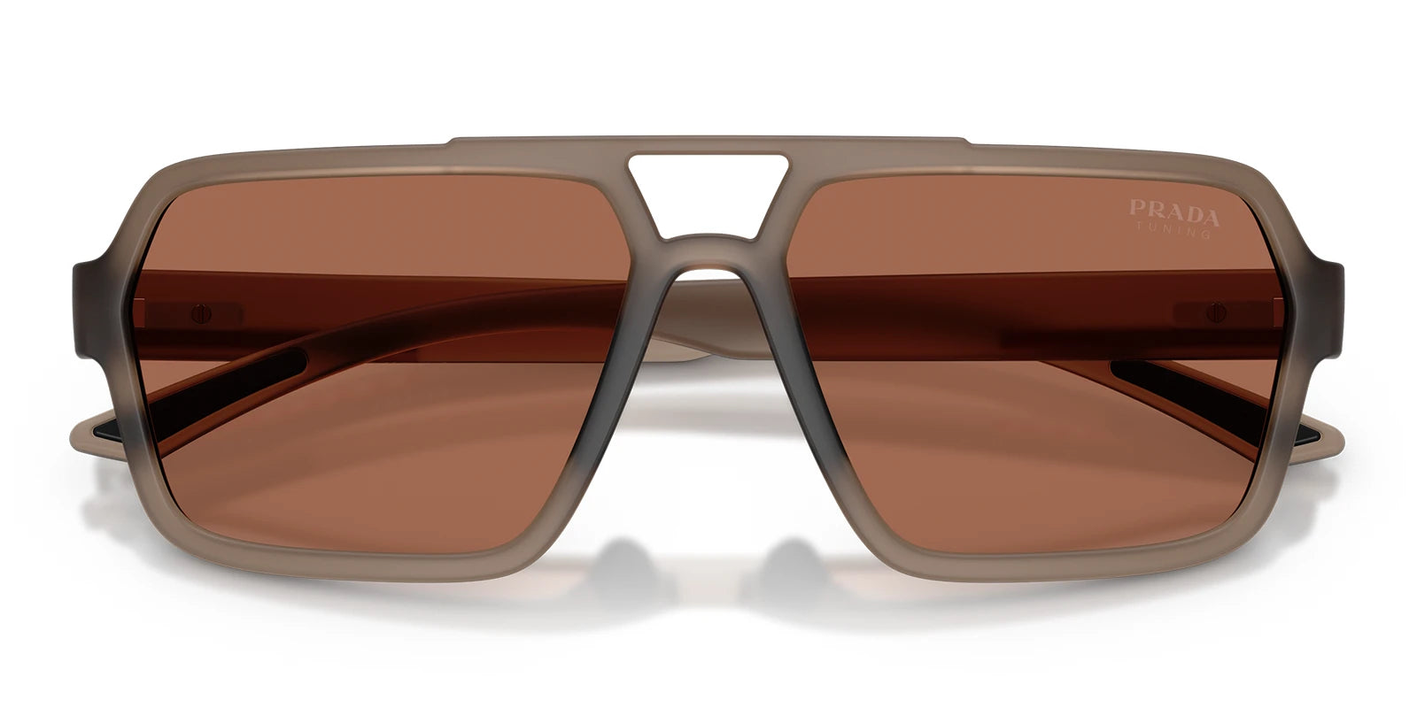 PRADA LINEA ROSSA PSA06S-Brown / Brown Gradient