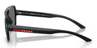 PRADA LINEA ROSSA PSA06S-Matte Black / Grey Polarized