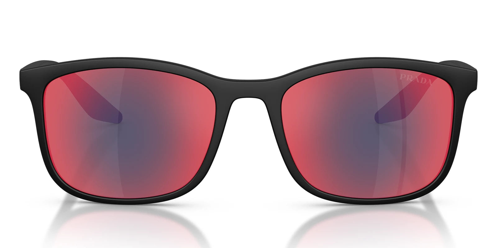 PRADA LINEA ROSSA PSA08S-Black / Mirror Blue Red