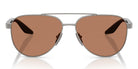 PRADA LINEA ROSSA PSA52S-Gunmetal with Brown Lenses