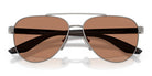 PRADA LINEA ROSSA PSA52S-Gunmetal with Brown Lenses