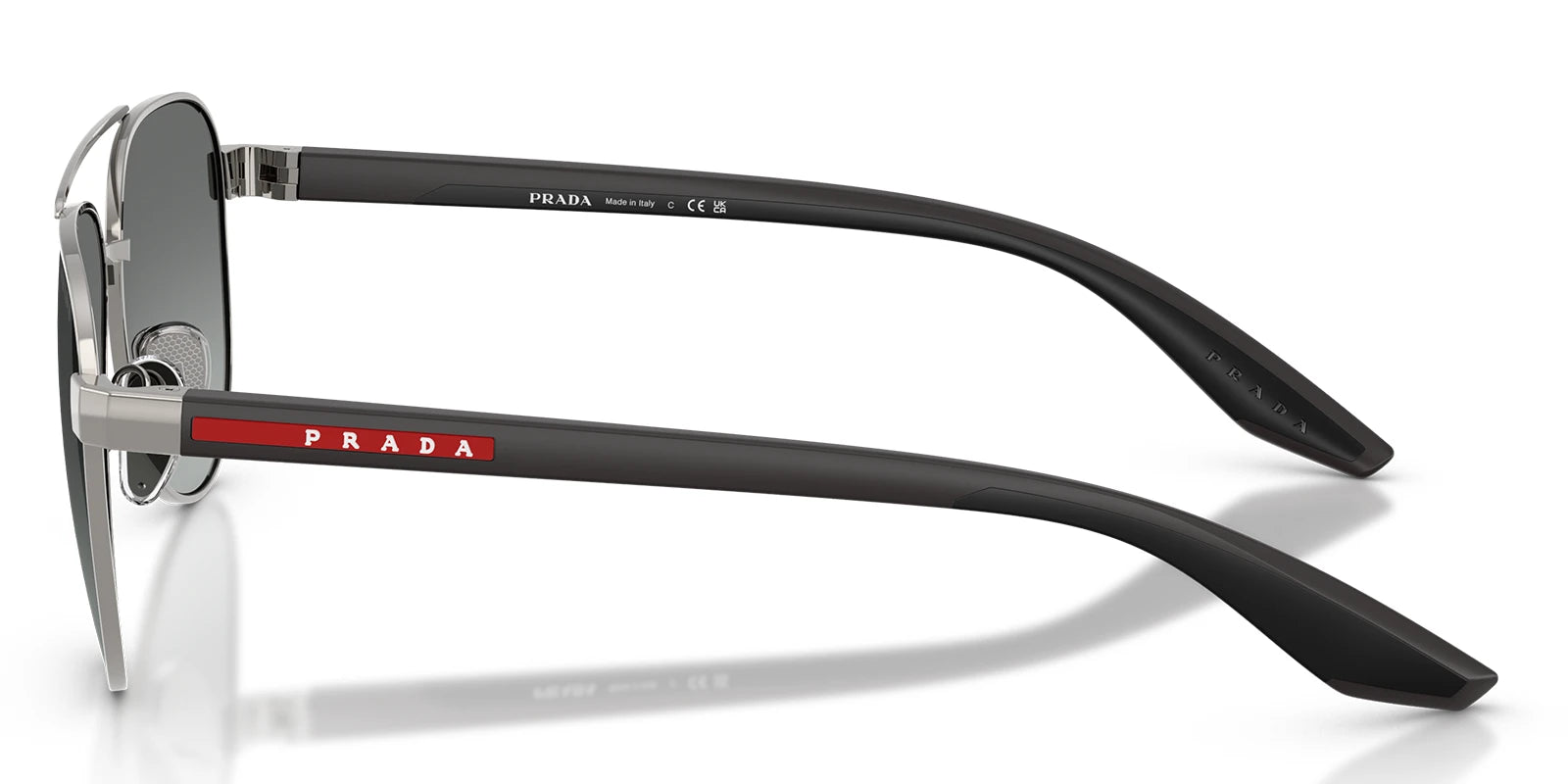 PRADA LINEA ROSSA PSA52S-Silver / Grey gradient